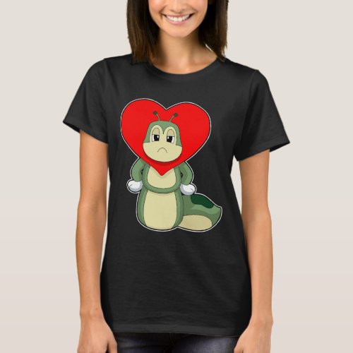 Caterpillar Heart T_Shirt