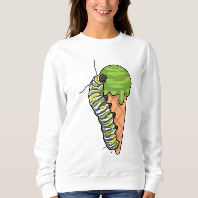 Caterpillar Ice cream Sweatshirt (Front)