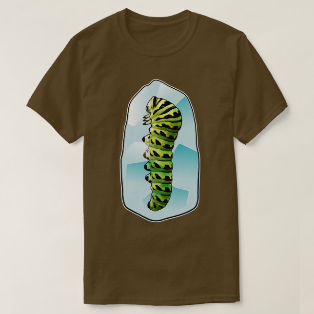 Caterpillar Ice cubes T-Shirt (Design Front)