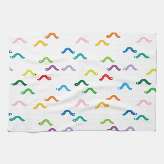 Caterpillar Kitchen Towel (Horizontal)