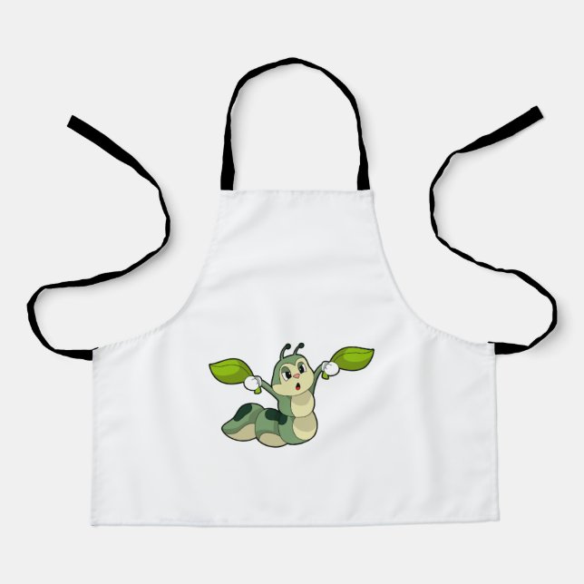 Caterpillar Leaves Apron (Front)