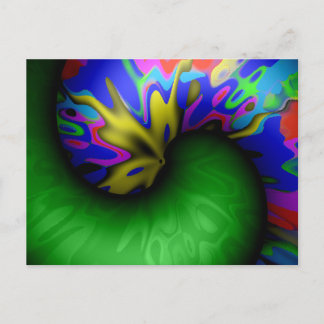 Caterpillar Love Postcard