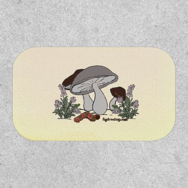 caterpillar mushroom patch (Front)