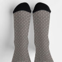 caterpillar mushroom pattern Socks