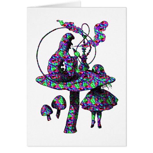 Caterpillar Psychadelic Cards (Front)