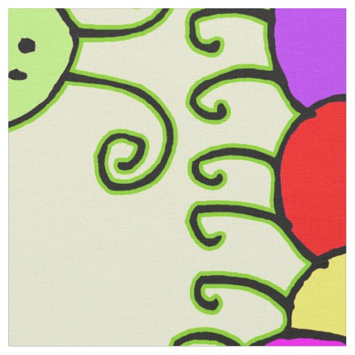 Caterpillar / Raupe Netty + your background & idea Fabric