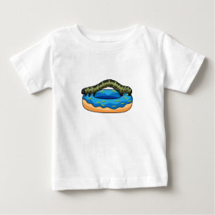 Caterpillar with Donut Baby T-Shirt
