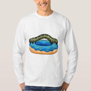 Caterpillar with Donut T-Shirt