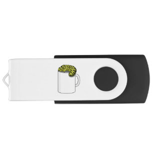 Caterpillar with Mug Flash Drive