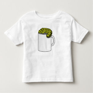 Caterpillar with Mug Toddler T-shirt