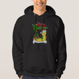 Caterpillar Xmas Decorations Caterpillar Christma Hoodie