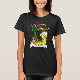 Caterpillar Xmas Decorations Caterpillar Christma T-Shirt