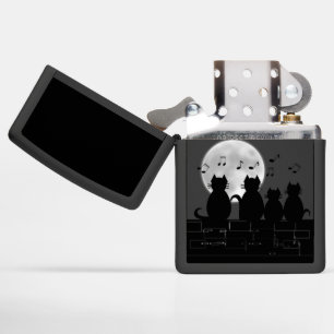 Caterwauling by moonlight zippo lighter