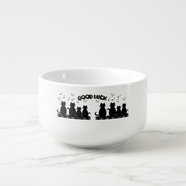 caterwauling soup mug (Front)