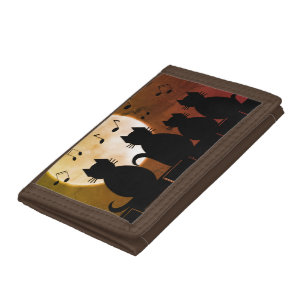 caterwauling tri-fold wallet