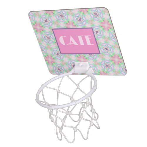 CATESTAR in shades of pink Mini Basketball Hoop