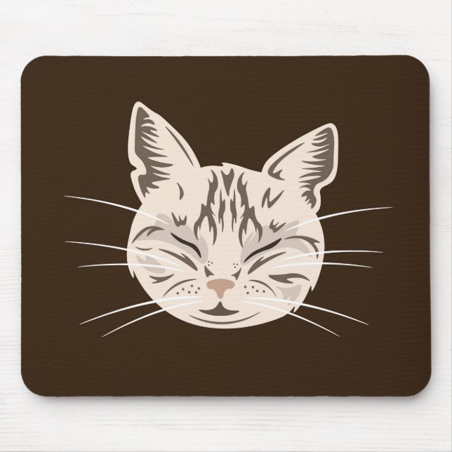 Catface Graphic Mousepad (Front)