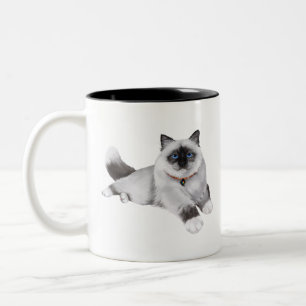 CatFans - Birman Two-Tone Coffee Mug