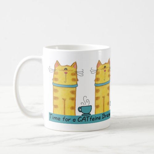 CATfeine Break Coffee Mug