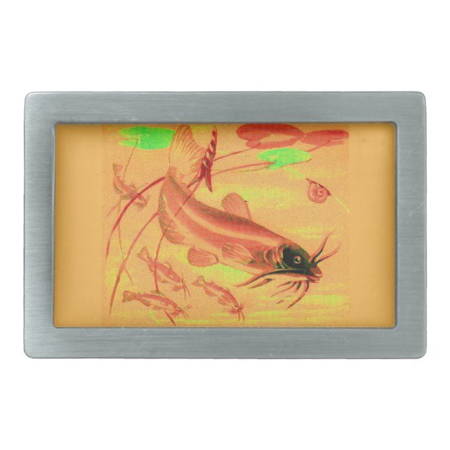 catfish belt buckle (Front)