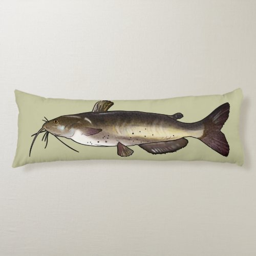 Catfish Body Pillow