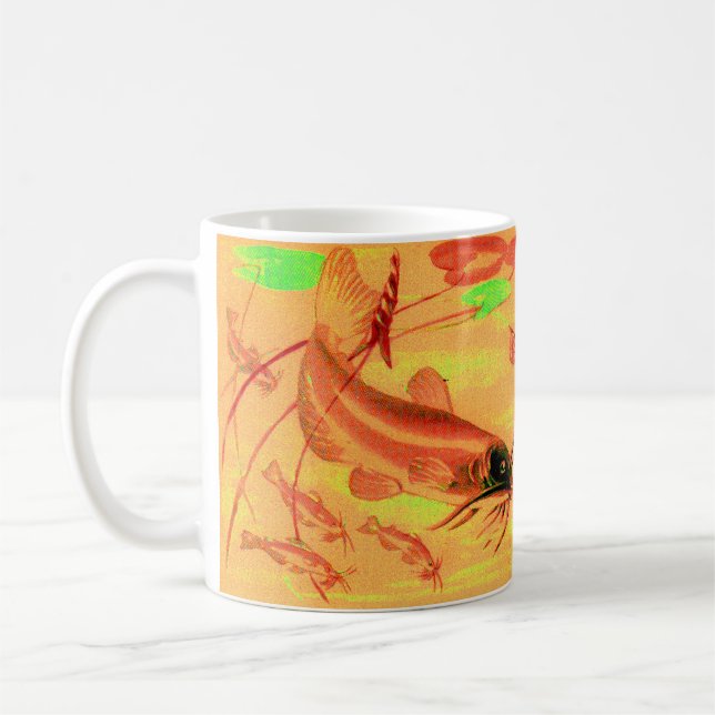 catfish coffee mug (Left)