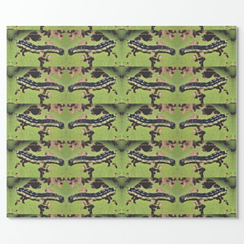 Catfish Crazy Catalpa Worms Camo Wrapping Paper