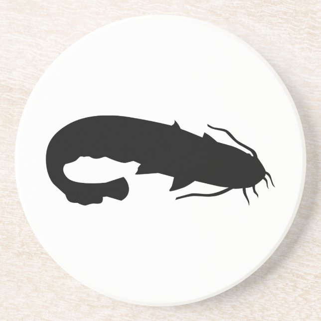 Catfish Drink Coaster (Front)