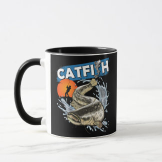 Catfish Fisherman Mug