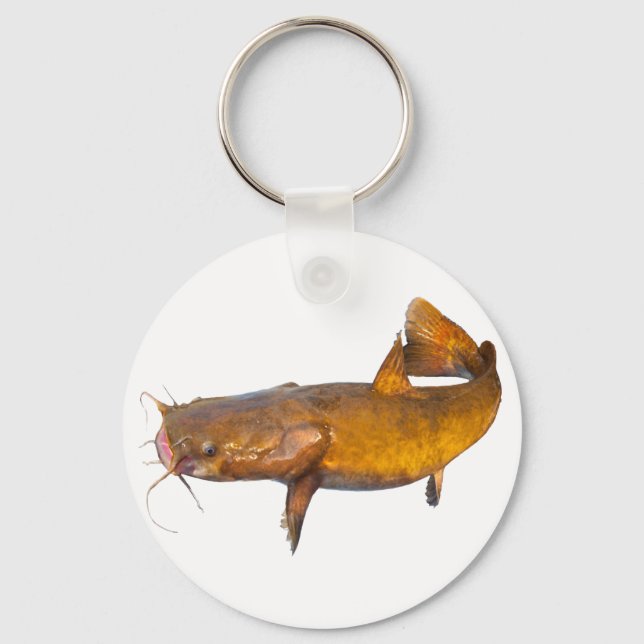 Catfish Fishing Keychain (Front)