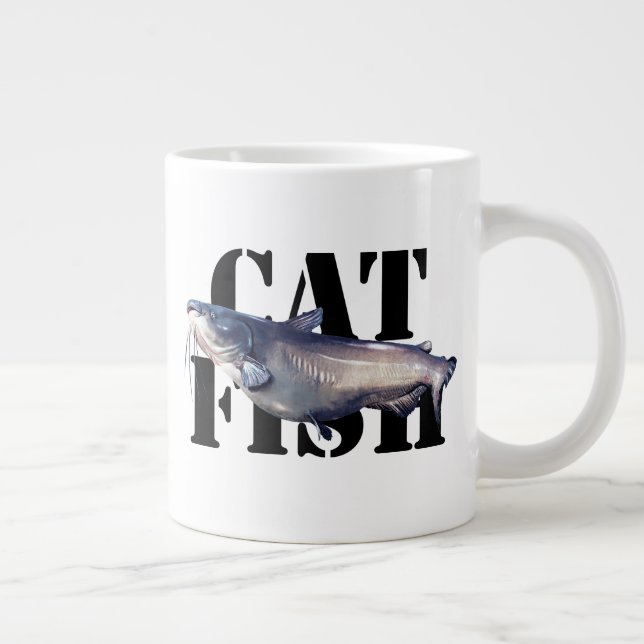 Catfish Giant Coffee Mug (Right)