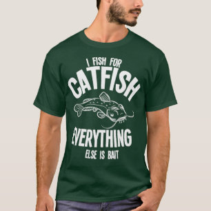 Catfish Gift Mudcat Fisherman Flathead Catfish T-Shirt