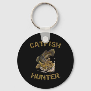 Catfish Hunter Catfish For Catfish Fisherman Keychain