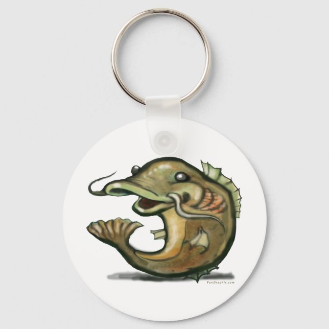 Catfish Keychain (Front)