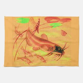 catfish kitchen towel