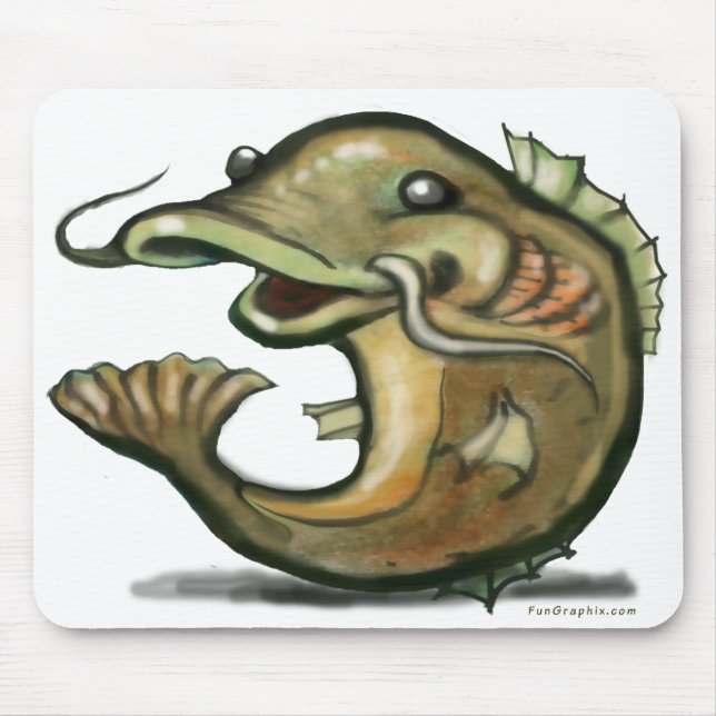 Catfish Mouse Pad (Front)