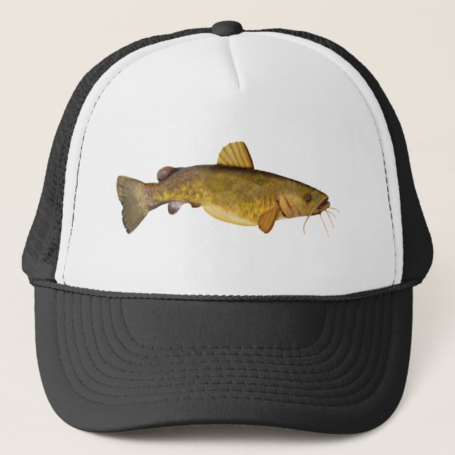 Catfish side trucker hat (Front)