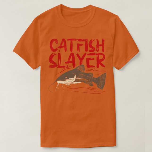 Catfish Slayer T-Shirt (Design Front)