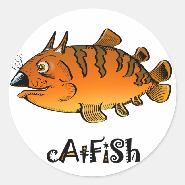 Catfish sticker (Front)