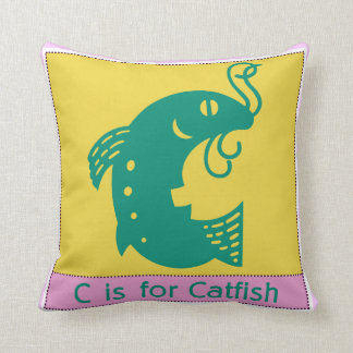 stuffed catfish pillow