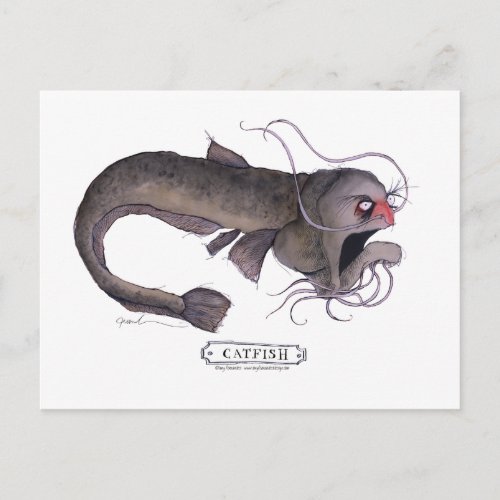 Catfish tony fernandes postcard