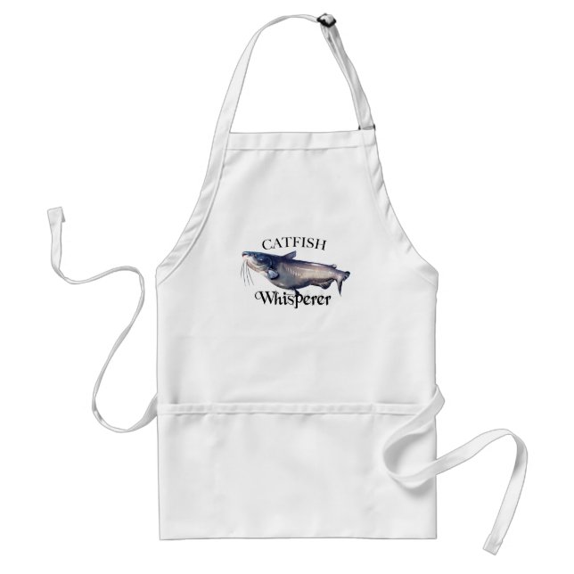 Catfish Whisperer Adult Apron (Front)
