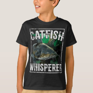 Catfish Whisperer Catfish Fishing T-Shirt