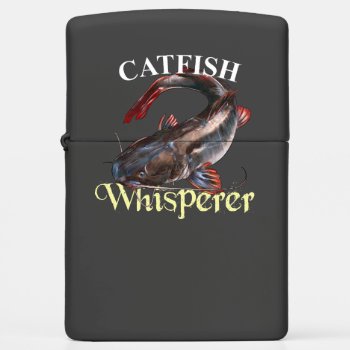 Catfish Whisperer Dark Zippo Lighter by pjwuebker at Zazzle