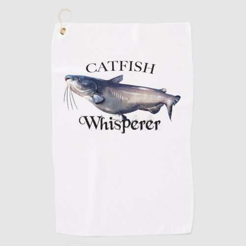 Catfish Whisperer Fishing Towel