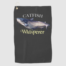 Catfish Whisperer Fishing Towel