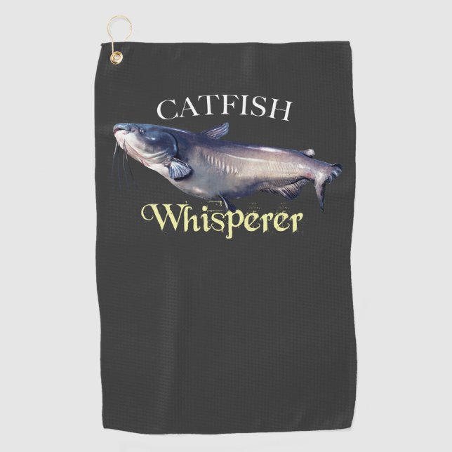 Catfish Whisperer Fishing Towel (Front)
