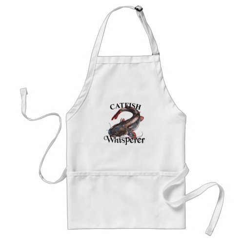 Catfish Whisperer Light Adult Apron