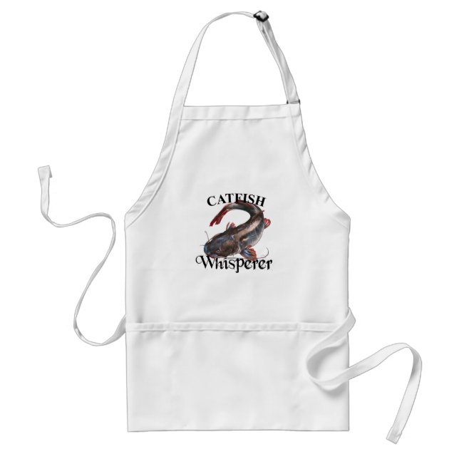 Catfish Whisperer Light Adult Apron (Front)