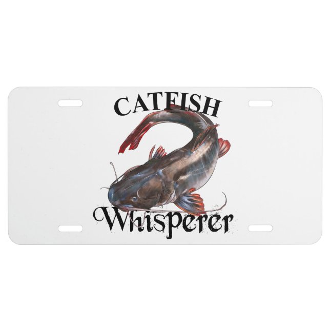 Catfish Whisperer Light License Plate (Front)